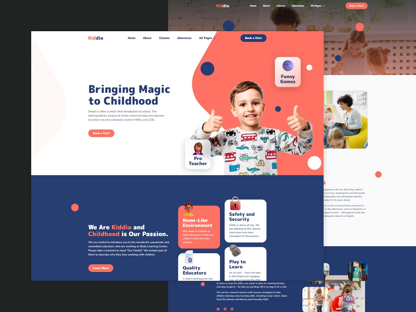 School Website Design Siwan